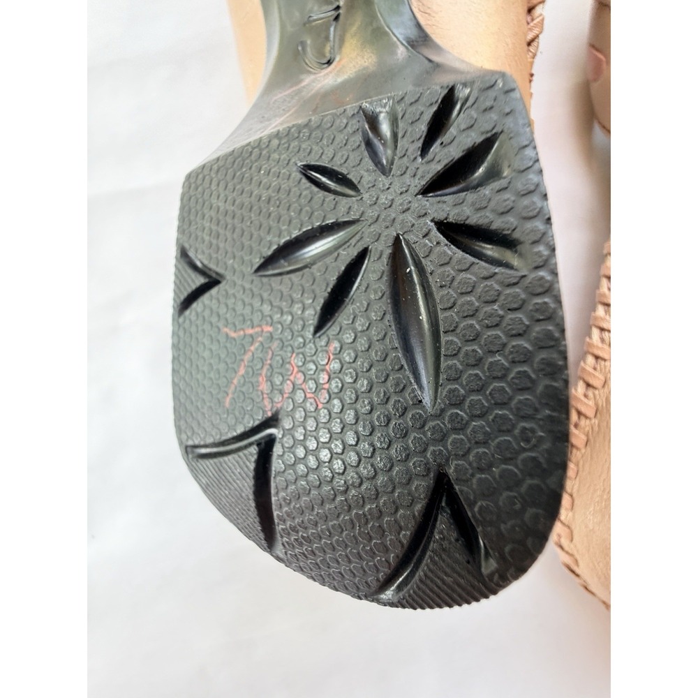 Clarks Artisan Womens Sandals 77403 Size 7.5 M Beige & Pale Pink Leather - Picture 9 of 14